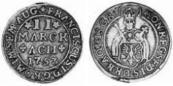 2 Marck null Argento Francesco I di Lorena(1708-1765)