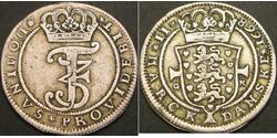 2 Mark Danemark Argent 