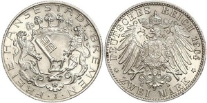 2 Mark Brema (stato) Argento 