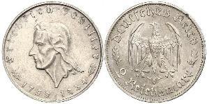 2 Mark Germania nazista (1933-1945) Argento 