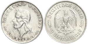 2 Mark Germania nazista (1933-1945) Argento 