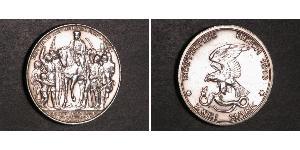 2 Mark Regno di Prussia (1701-1918) Argento 