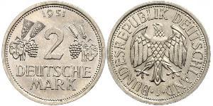 2 Mark West Germany (1949-1990) Copper/Nickel 