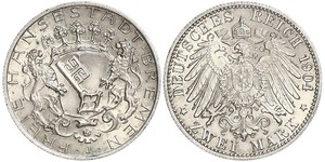 2 Mark Bremen (estado) Plata 