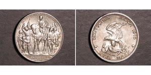 2 Mark Reino de Prusia (1701-1918) Plata 