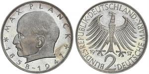 2 Mark Geschichte der Bundesrepublik Deutschland (1949-1990) Silber 