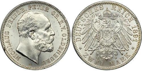2 Mark States of Germany Silber 
