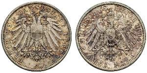 2 Mark Free City of Lübeck Silver 