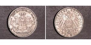 2 Mark Hamburg / Germany Silver 