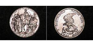 2 Mark Kingdom of Prussia (1701-1918) Silver 