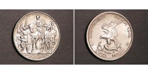 2 Mark Kingdom of Prussia (1701-1918) Silver 