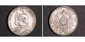 2 Mark 普魯士王國 (1701 - 1918) 銀 威廉二世 (德国)