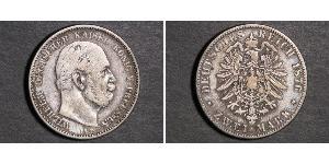2 Mark 普魯士王國 (1701 - 1918) 銀 威廉一世 (德国)