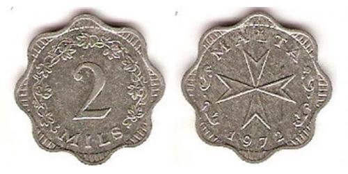 2 Mill Malte (1964 - ) Aluminium 