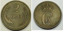 2 Ore Dinamarca Bronce 