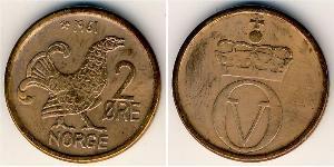 2 Ore Norwegen Bronze 