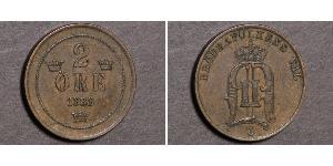 2 Ore Schweden Bronze 