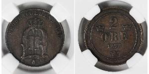 2 Ore Schweden Bronze 