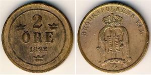 2 Ore Suède Bronze 