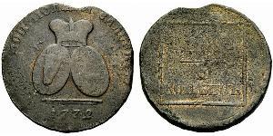 2 Para / 3 Kopeck 俄罗斯帝国 (1721 - 1917) 銅 叶卡捷琳娜二世 (1729-1796)
