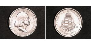 2 Pengo Reino de Hungría (1920 - 1946) Plata Franz Liszt
