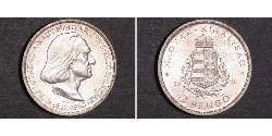 2 Pengo Kingdom of Hungary (1920 - 1946) Silver Franz Liszt