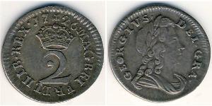 2 Penny Regno Unito  Argento 