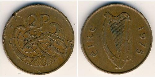 2 Penny Irland (1922 - ) Bronze 
