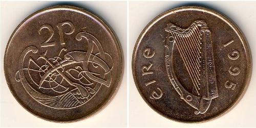 2 Penny Irlanda (1922 - ) Bronzo 