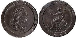 2 Penny Königreich Großbritannien (1707-1801) Kupfer Georg III (1738-1820)