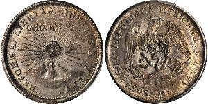 2 Peso Mexique (1867 - ) Argent 