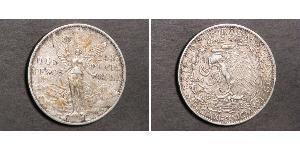 2 Peso Mexique (1867 - ) Argent 