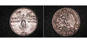 2 Peso Mexique (1867 - ) Argent 