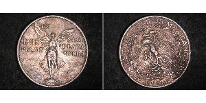 2 Peso Mexique (1867 - ) Argent 