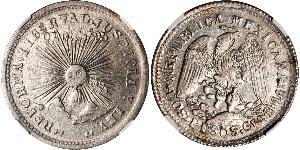 2 Peso Messico (1867 - ) Argento 