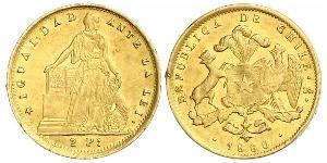 2 Peso Chili Or 