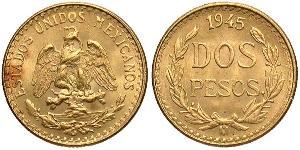 2 Peso Mexique (1867 - ) Or 