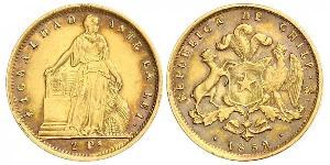 2 Peso Cile Oro 