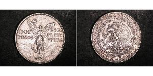 2 Peso México (1867 - ) Plata 