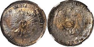 2 Peso United Mexican States (1867 - ) Silver 