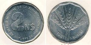 2 Peso Uruguay  
