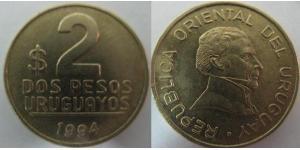2 Peso 乌拉圭  