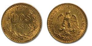 2 Peso 墨西哥 金 