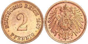 2 Pfennig Allemagne Bronze 