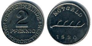 2 Pfennig Alemania  