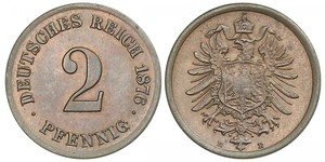 2 Pfennig Deutschland  