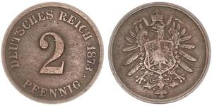 2 Pfennig Deutschland  