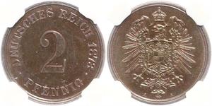 2 Pfennig Germania  