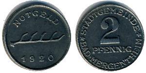 2 Pfennig Germania  
