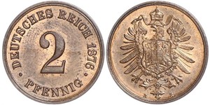 2 Pfennig Germany  